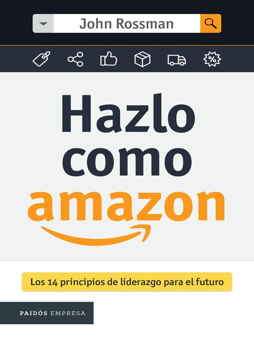 Title details for Hazlo como Amazon by John Rossman - Available